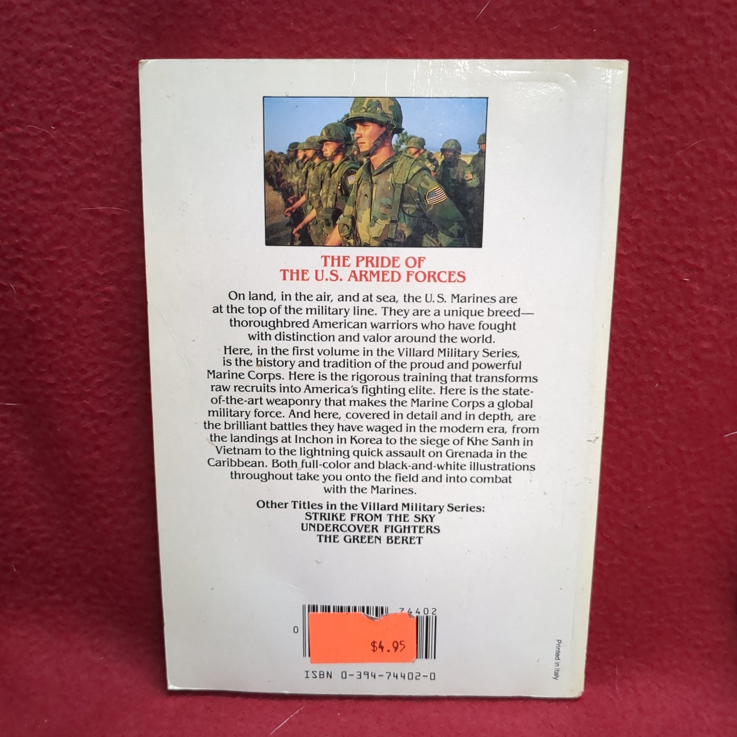 BOOK       THE U.S. MARINES IN ACTION   (BOX48)