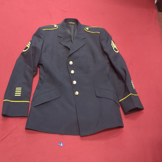 US Army ASU Men's Poly/Wool 14MP 31/41 1/2 Enlisted Coat Top Dress Blue (asu-JAN144)