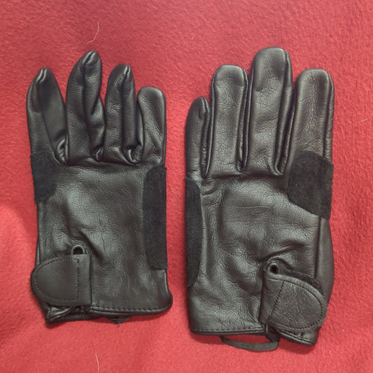 US Army LargeLight Duty Utility Combat Black Gloves Used (42cr- cb3-YLU105)