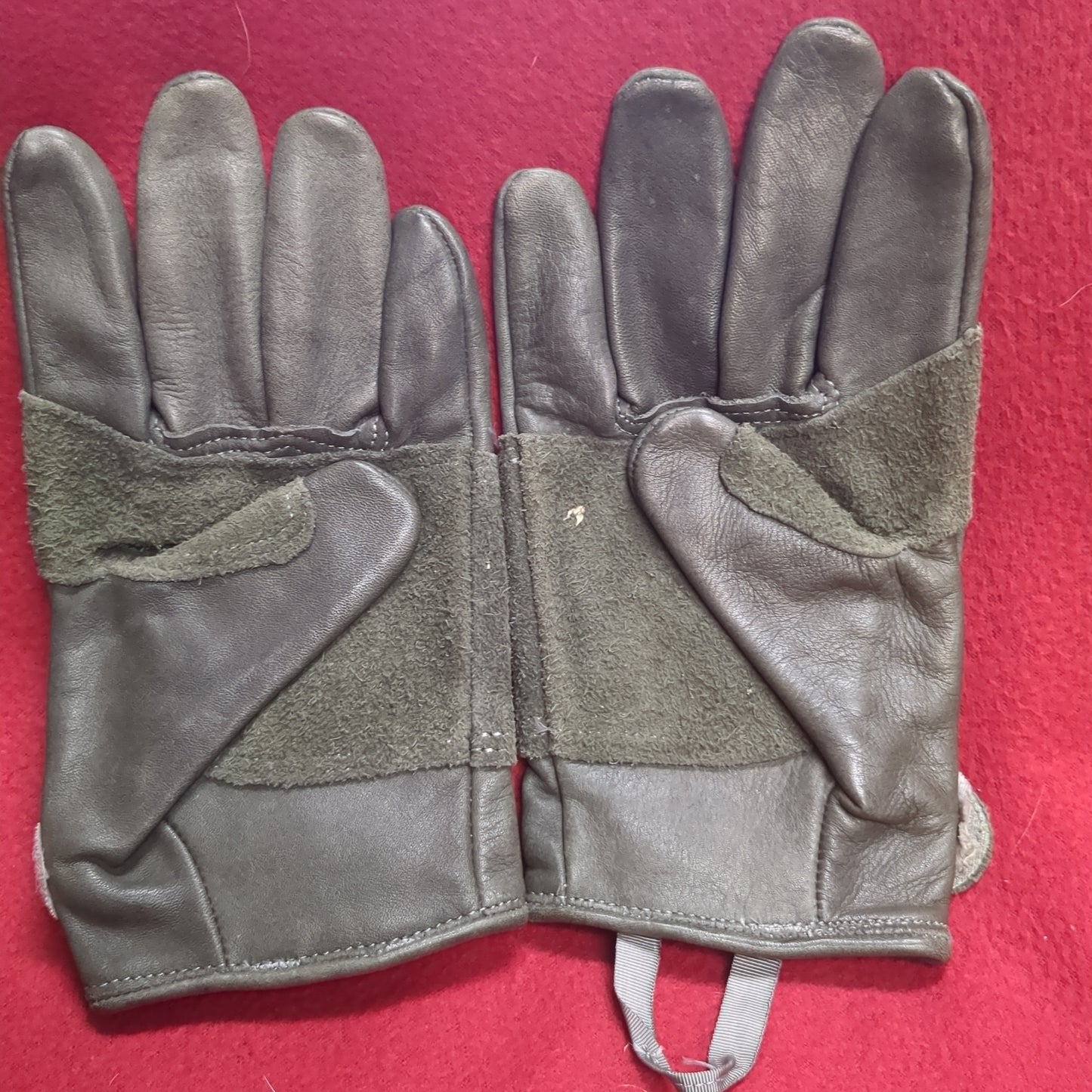 US Army Ansell Hawkeye Light Duty Utility Gloves Used (hp-JAN161)