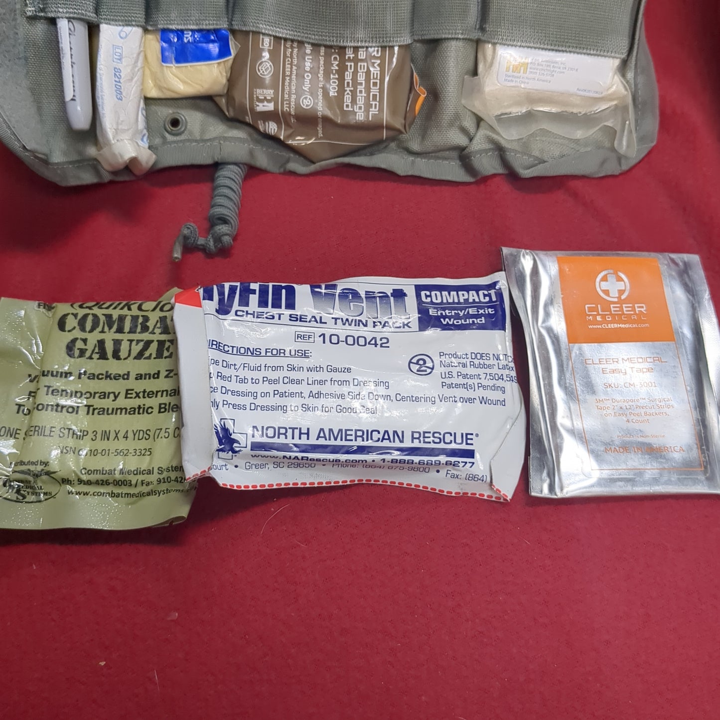 US Army Improved First Aid Kit (IFAK) ACU Pattern (ifak-JAN164)