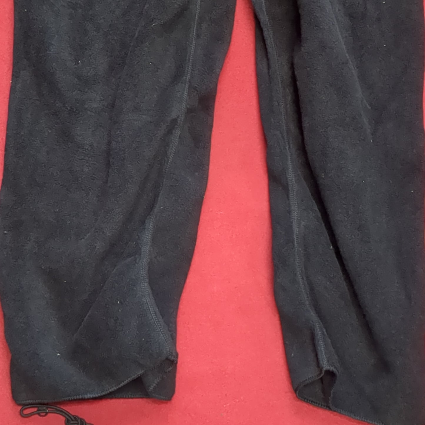 X-Large Long Black Bib Coveralls w/ Suspenders Cold Weather DSCP Good Condition (fl1-JAN183)