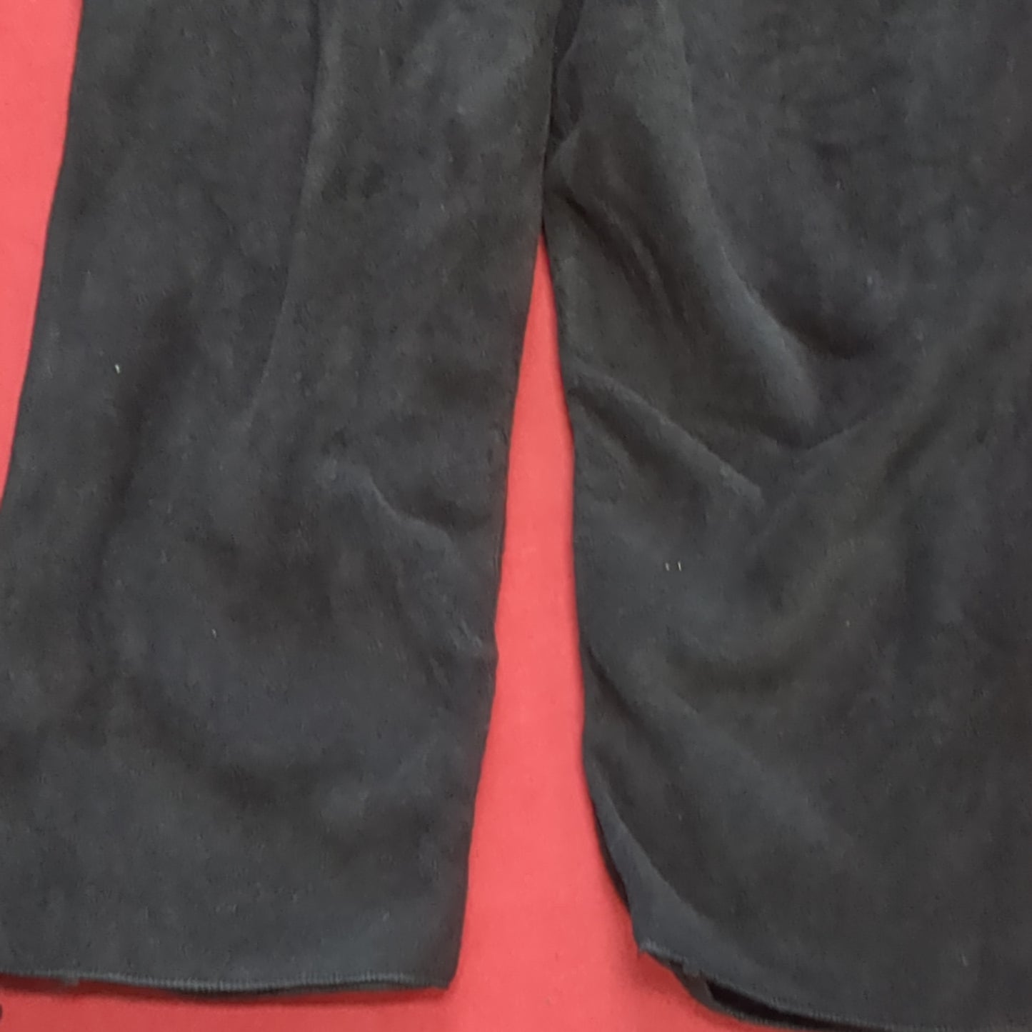 X-Large Long Black Bib Coveralls w/ Suspenders Cold Weather DSCP Good Condition (fl1-JAN183)