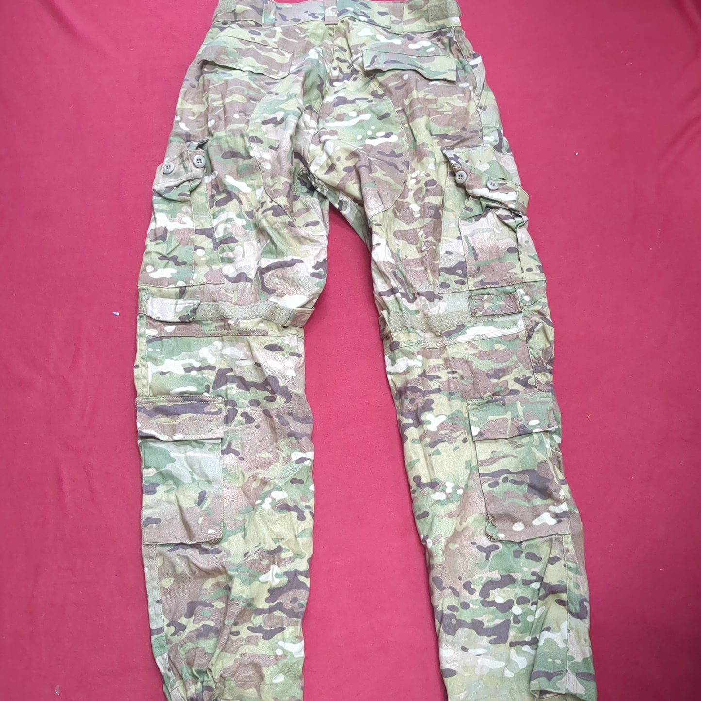 US Army Medium Long Combat OCP Multicam FRAC Pants w/ Knee Pads Excellent Condition (ocp12- ea08-yam95)