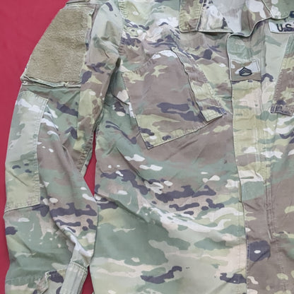 SET of US Army Medium Regular OCP Traditional Uniform Top Pants Used (ec10-MAR34)