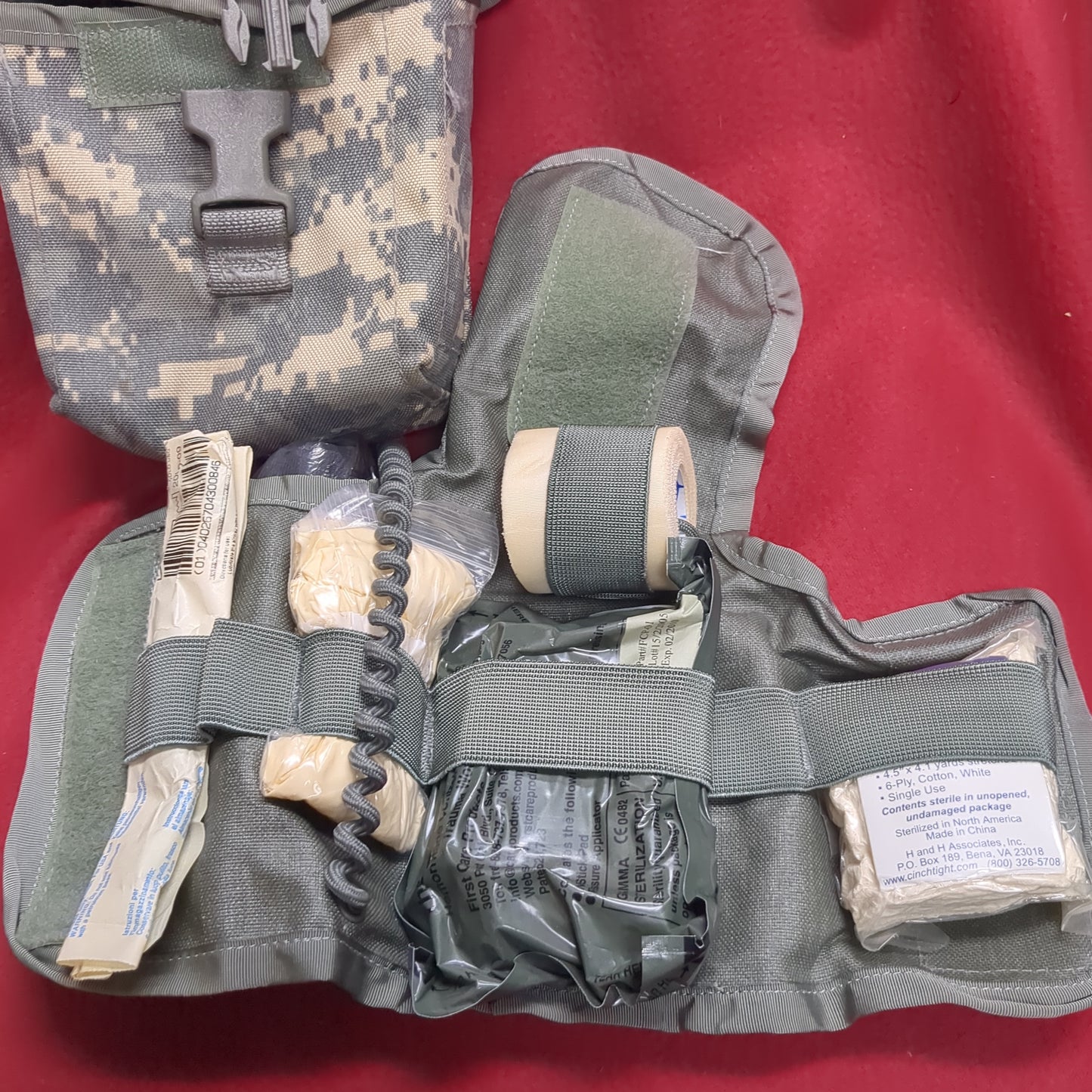 NOS US Army Improved First Aid Kit (IFAK) ACU Pattern (ifak-JAN197)