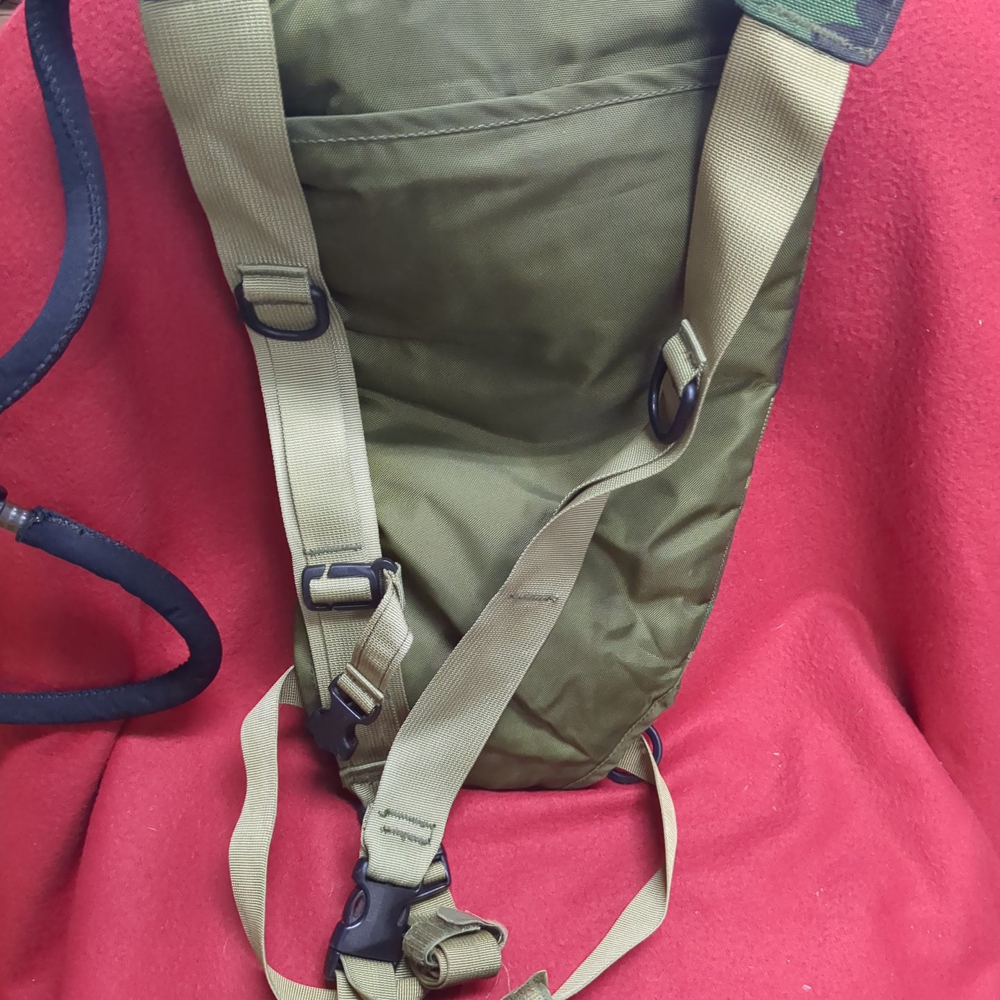 US Army 3L 100oz Hydration Maximum Gear Camelbak Woodland Carrier/Reservoir Bladder  (09o-FEB03)