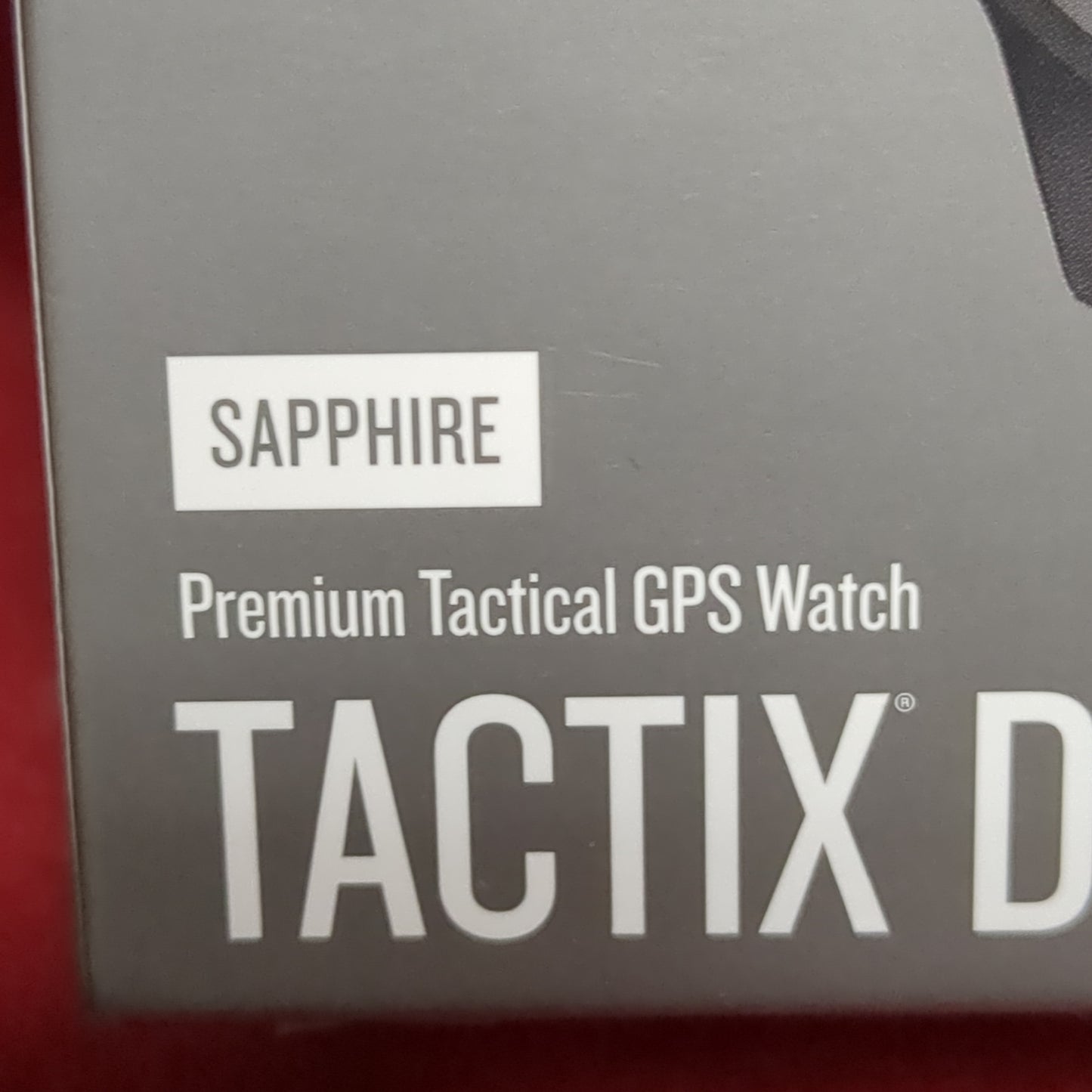 Garmin tactix Delta GPS Watch Sapphire Edition W/ Charger (bar-FEB18)