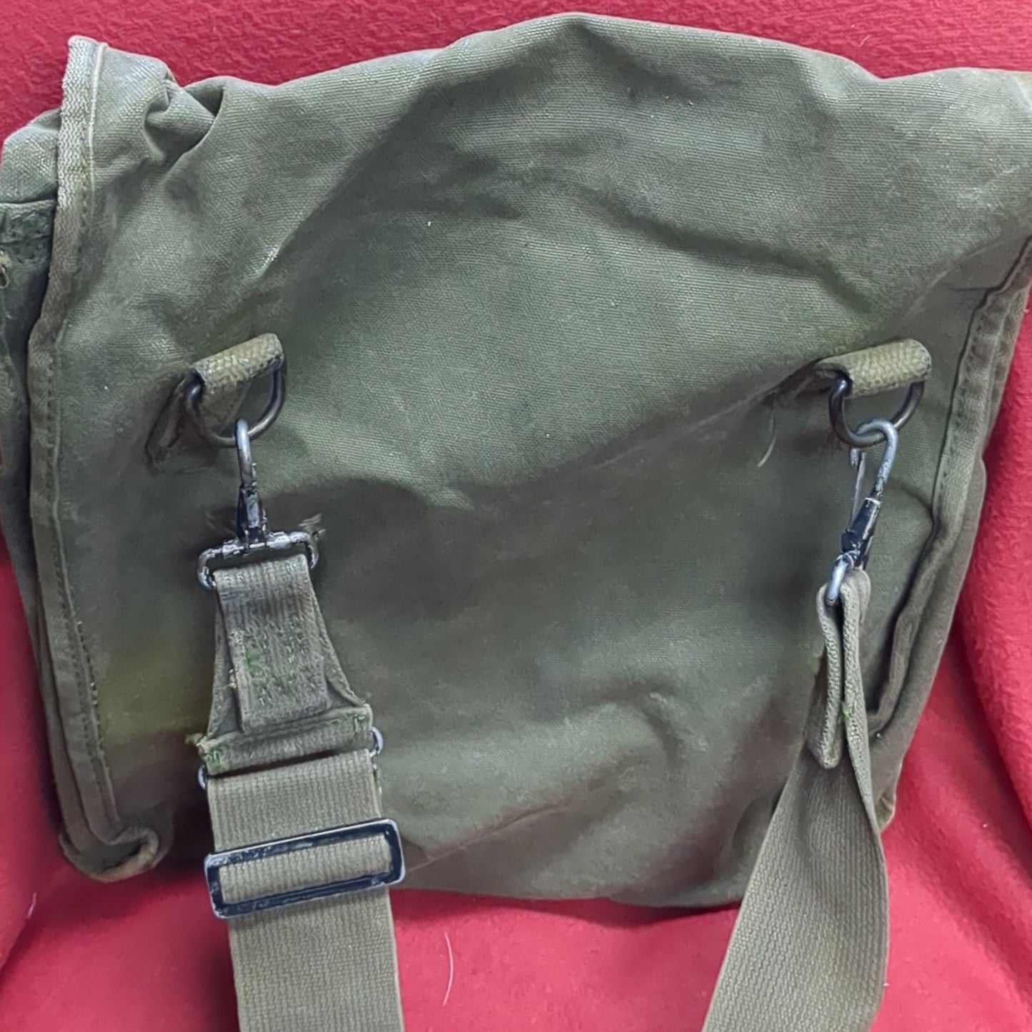 Vintage 60's US Military Bag - Medium OD  (22a-FEB24)