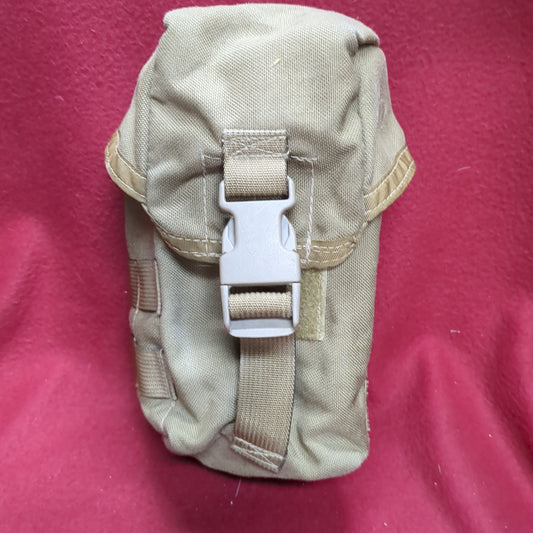 Large Multi-purpose/ Utility Pouch Coyote Brown Molle II Used (34cr-FEB31)