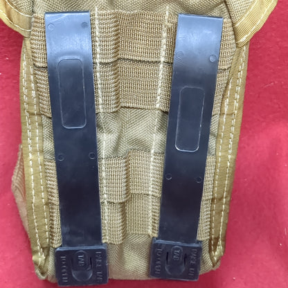 Large Multi-purpose/ Utility Pouch Coyote Brown Molle II Used (34cr-FEB31)