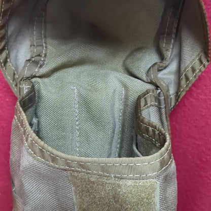 Large Multi-purpose/ Utility Pouch Coyote Brown Molle II Used (34cr-FEB31)