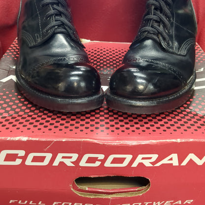 Original Corcoran 1500 Black Leather Jump Boots 9 1/2 D Excellent Condition (ws-FEB34)