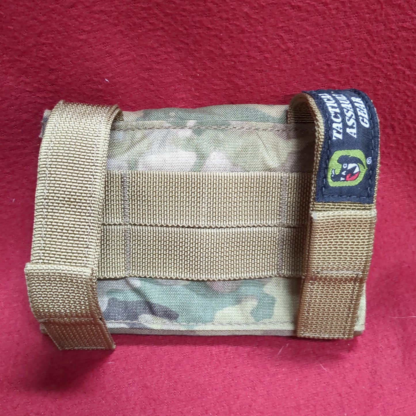 Tactical Assault Gear Small OCP Front Map Fold Pouch USED (34cr-FEB36)