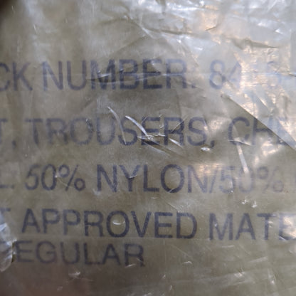 -Unused- BDU Woodland Medium Regular Chemical Protective Trousers CBRN JLIST (cbrn5 ac05-FEB40)