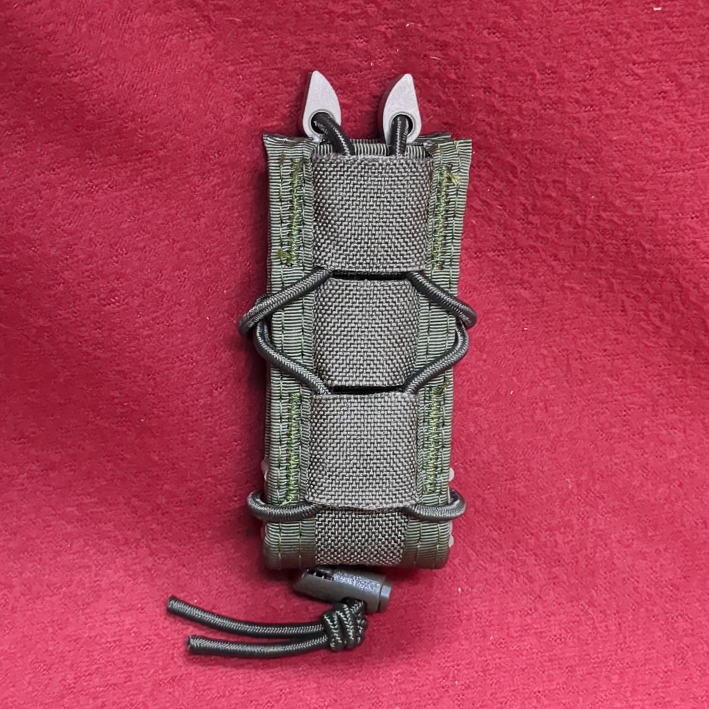 H.S.G.I. Pistol Taco Single MOLLE OD Green Excellent Condition (34cr-FEB43)