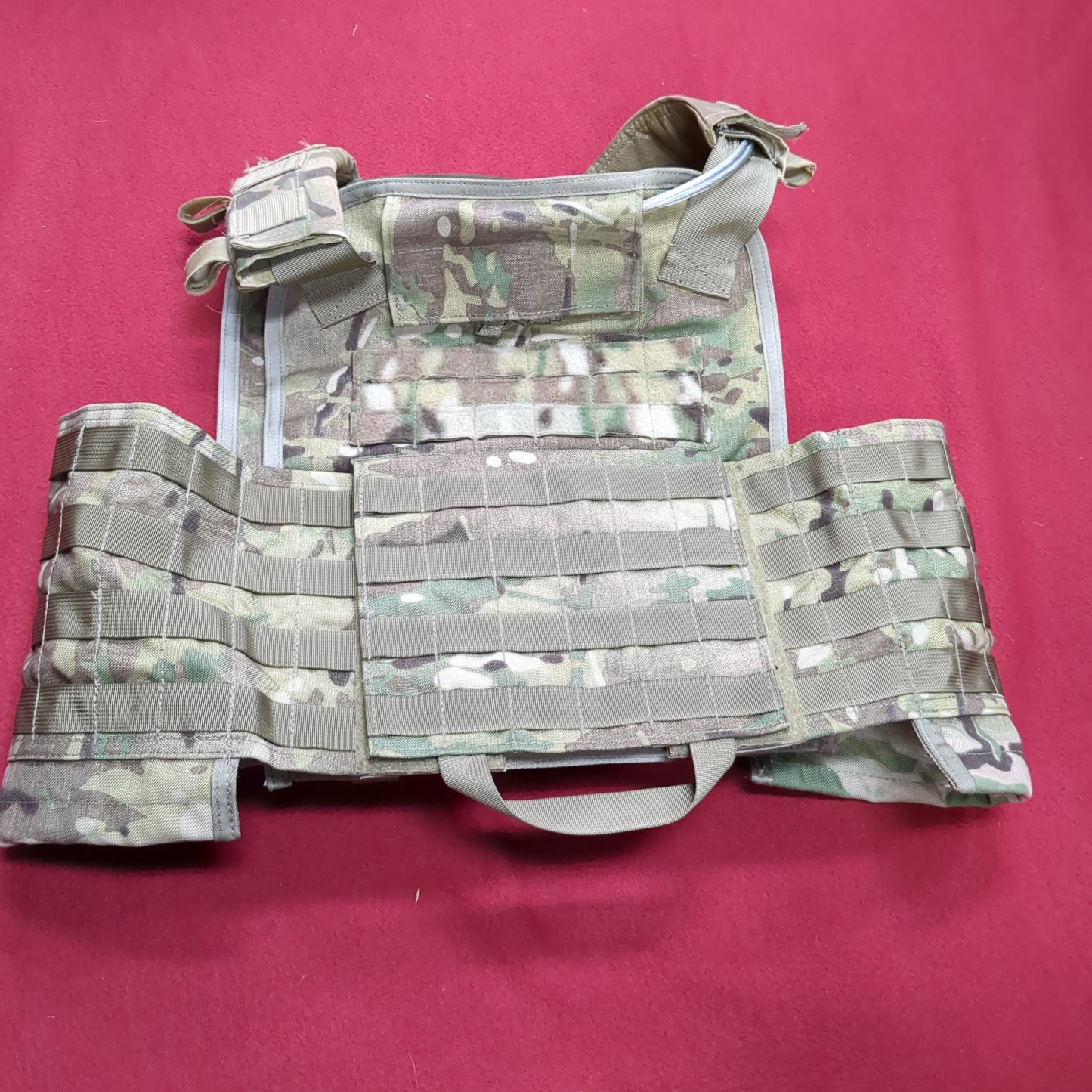 Tactical Tailor Plate Carrier Multicam W/ Quick Release Cord SOF Ranger   Excellent Condition (gtt-FEB58)