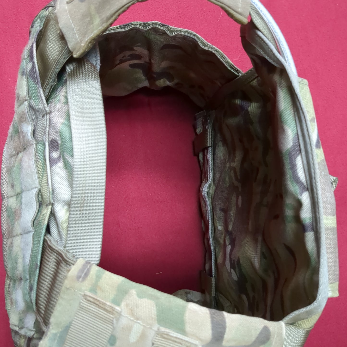 Tactical Tailor Plate Carrier Multicam W/ Quick Release Cord SOF Ranger   Excellent Condition (gtt-FEB58)