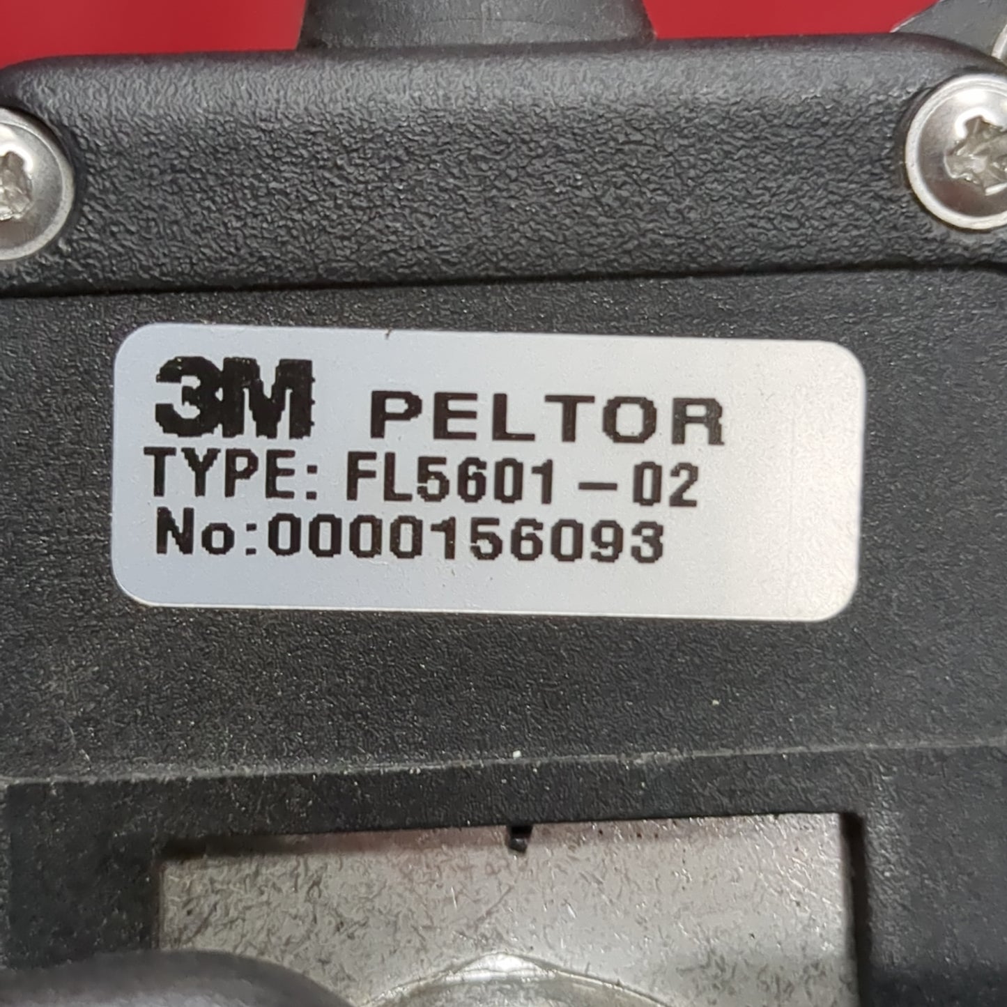 3M PELTOR Single Communication 88080 Headset Gel Cup w/ PTT (com2-FEB64)