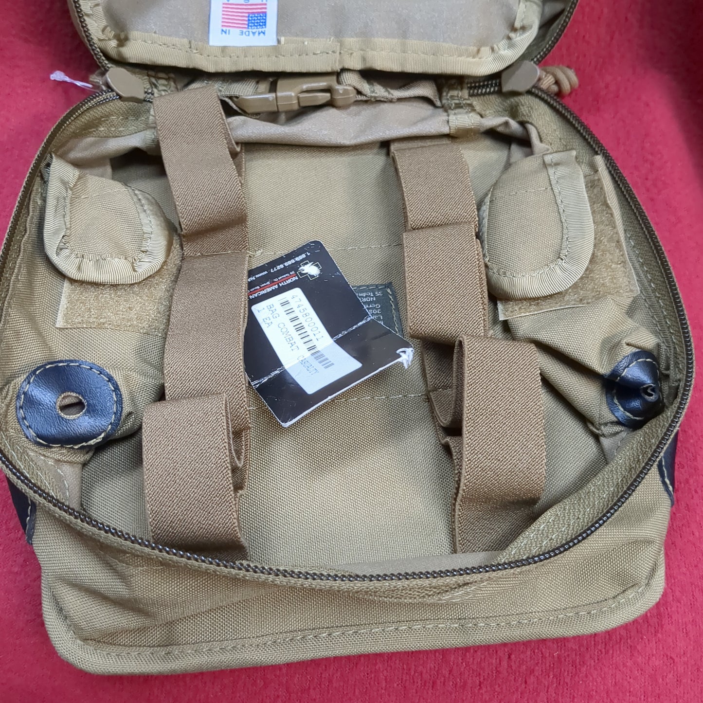 NOS NAR CCRK Medic Leg Rig Kit Coyote Bag Only Combat Casualty Response Kit (ifak-FEB74)