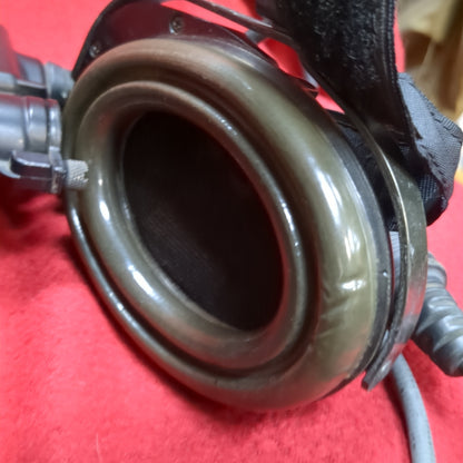 US Army Bose Tri-port Military Tactical Headset W/ Microphone Excellent Condition (com1-FEB103)