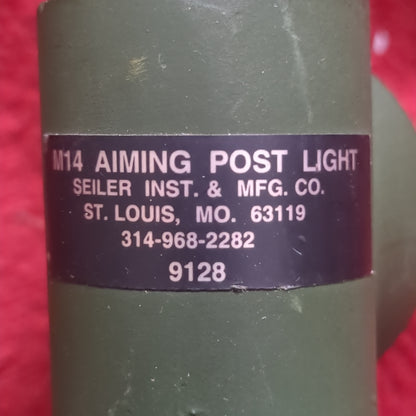 Vintage M14 Aiming Post Light Red/Green Light Excellent Condition (j09-FEB125)