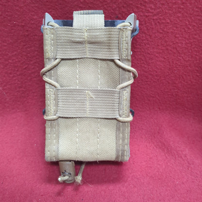 HSGI High Speed Gear. Double Decker LT MOLLE Magazine Pouch Coyote Good Condition (35cr- ca3-FEB132)