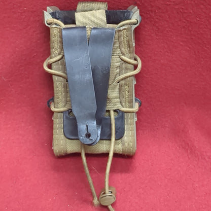 HSGI High Speed Gear. Double Decker LT MOLLE Magazine Pouch Coyote Good Condition (35cr- ca3-FEB132)