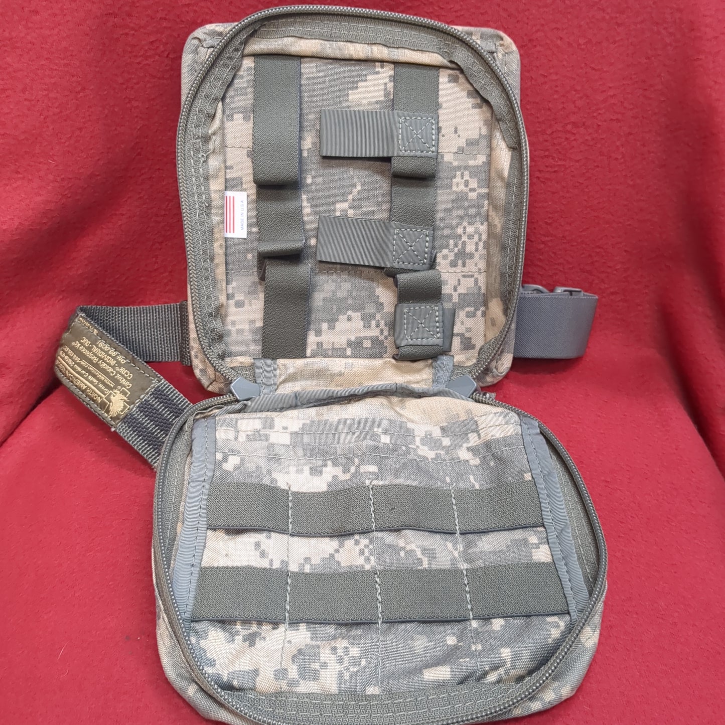 NAR CCRK Medic Leg Rig Kit UCP/ACU *Bag Only* Combat Casualty Response Good Condition Kit *acu-FEB139*