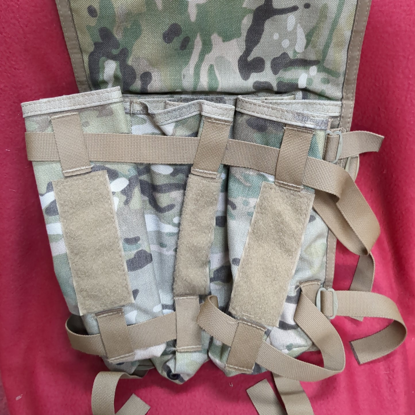 Bulldog Equipment Round/Ammo Holder Bag/Pouch Multicam Used (bag2-FEB146)