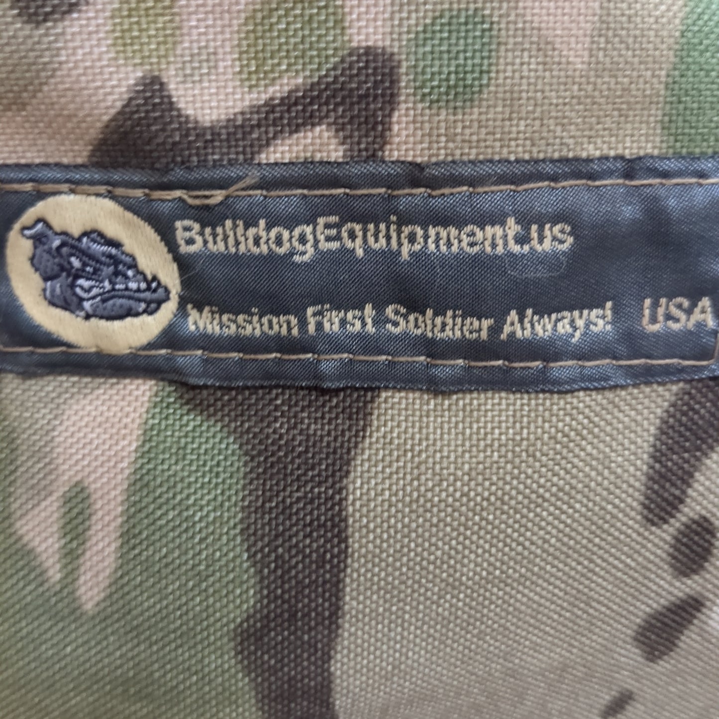 Bulldog Equipment Round/Ammo Holder Bag/Pouch Multicam Used (bag2-FEB146)