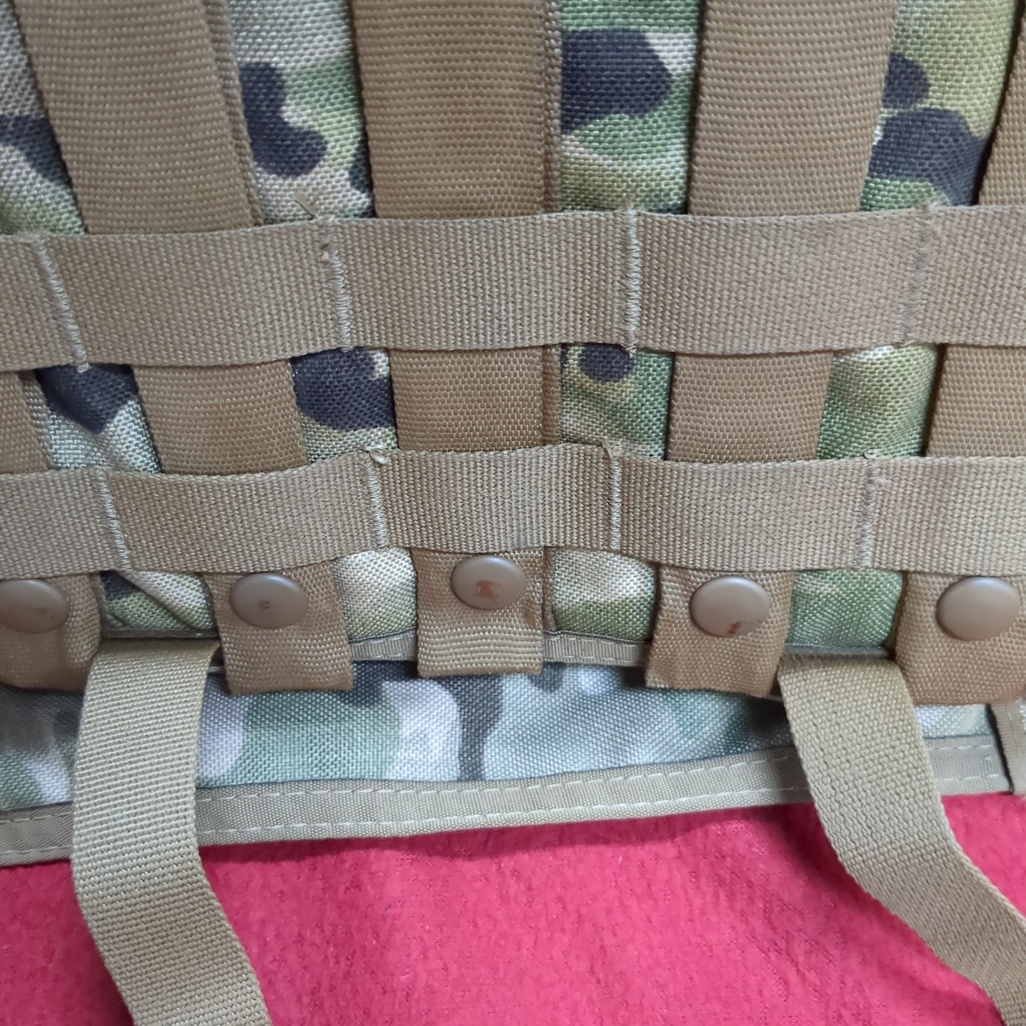 Bulldog Equipment Round/Ammo Holder Bag/Pouch Multicam Used (bag2-FEB146)