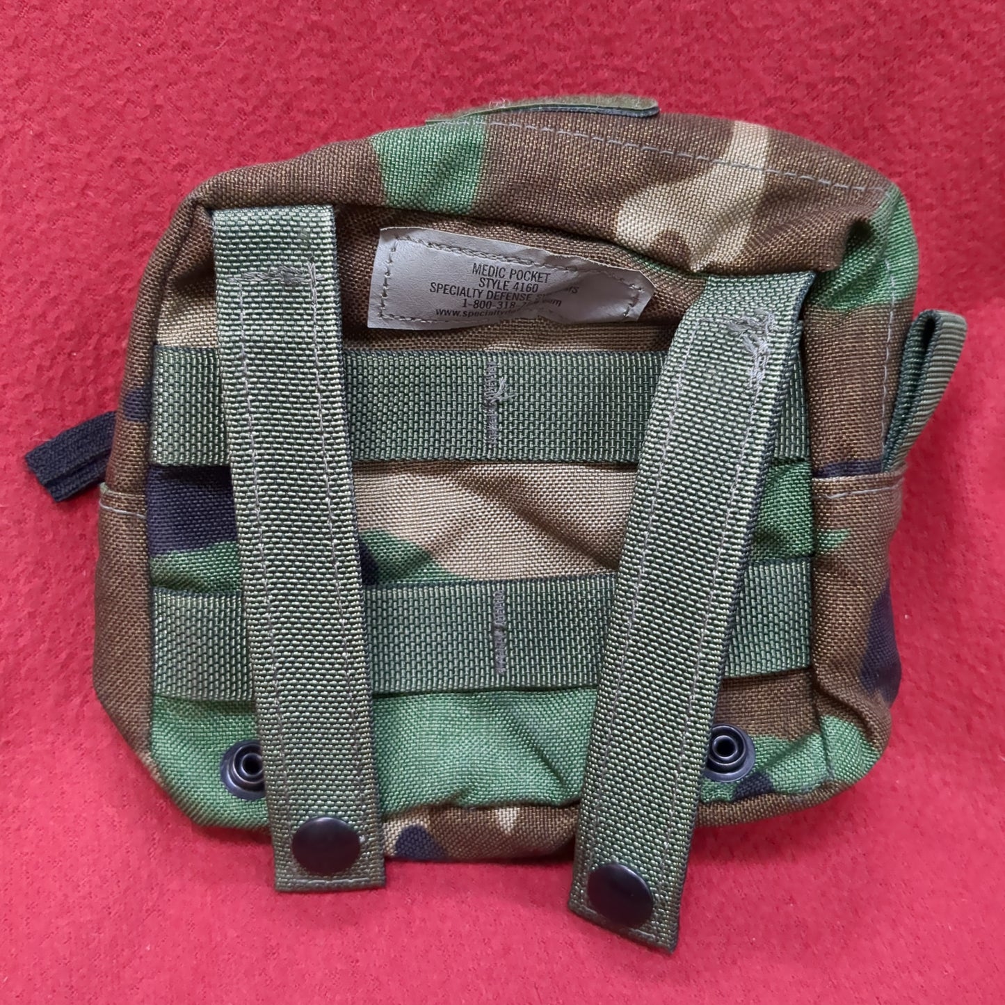 US Army Pocket Medic Kit Pouch Specialty Defense UCP Molle II  7638 Used (34cr-FEB154)