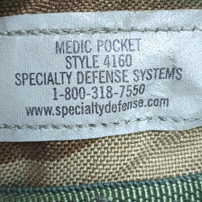 US Army Pocket Medic Kit Pouch Specialty Defense UCP Molle II  7638 Used (34cr-FEB154)