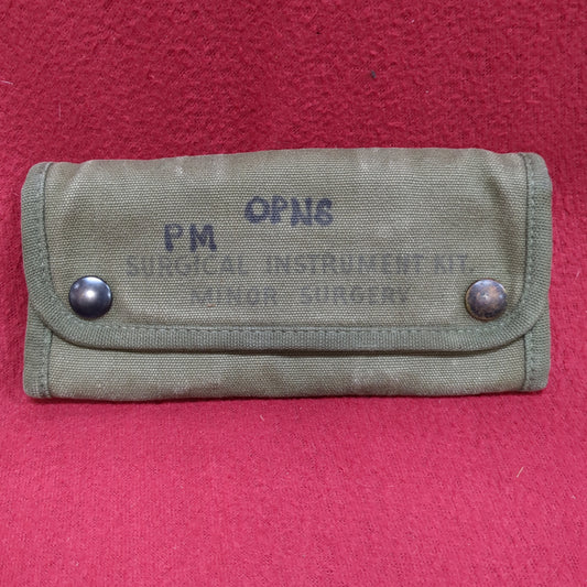 Vintage USA Army Surgical Instrument kit Minor Surgery Field Kit Used   (ifak2-FEB155)