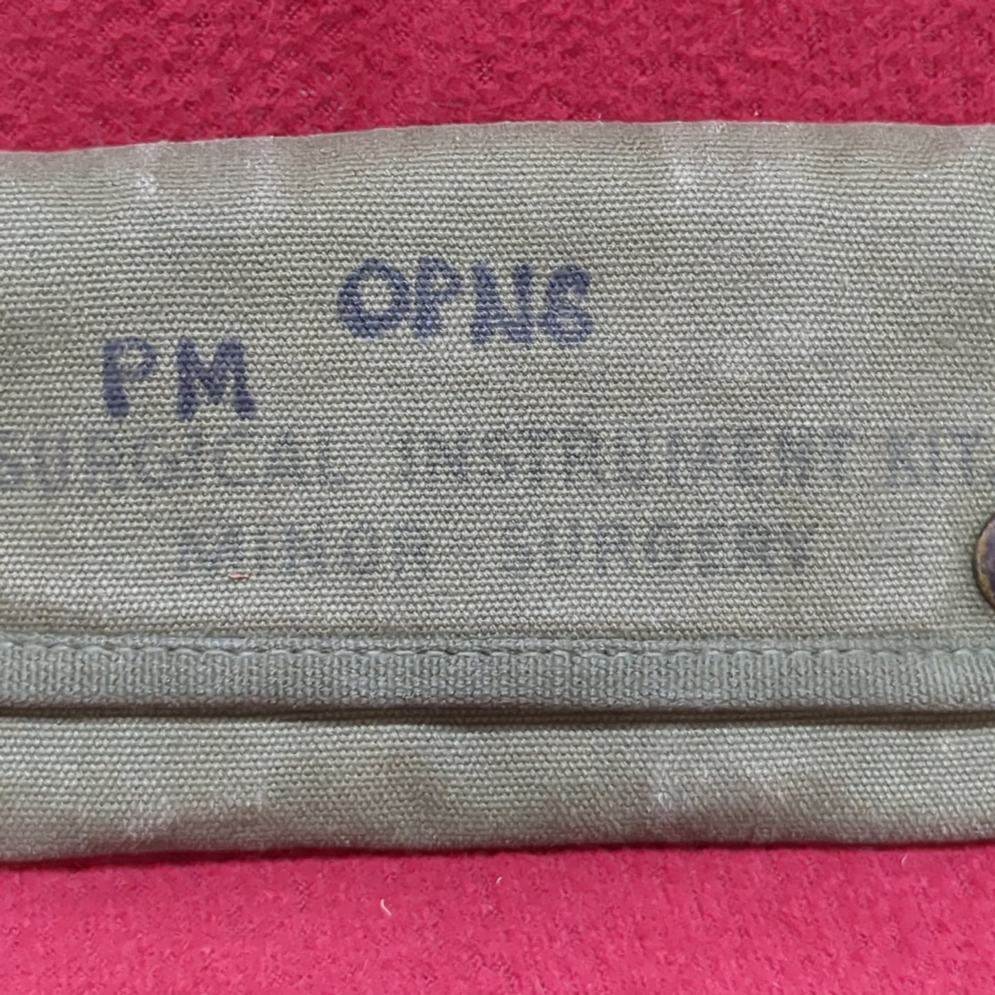 Vintage USA Army Surgical Instrument kit Minor Surgery Field Kit Used   (ifak2-FEB155)