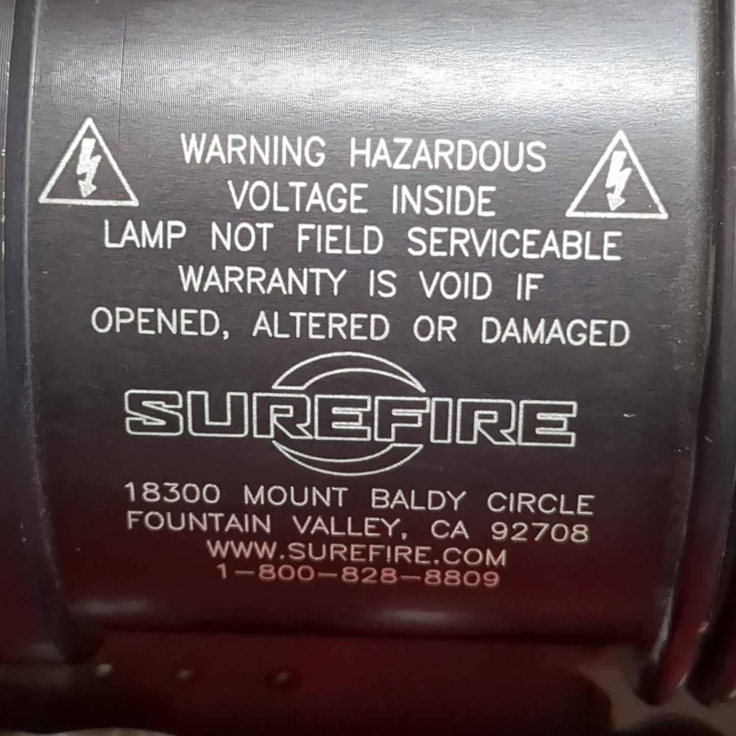 Surefire Hellfighter HID Heavy Gun Weaponlight – Search Light Excellent Condition (j09-FEB160)