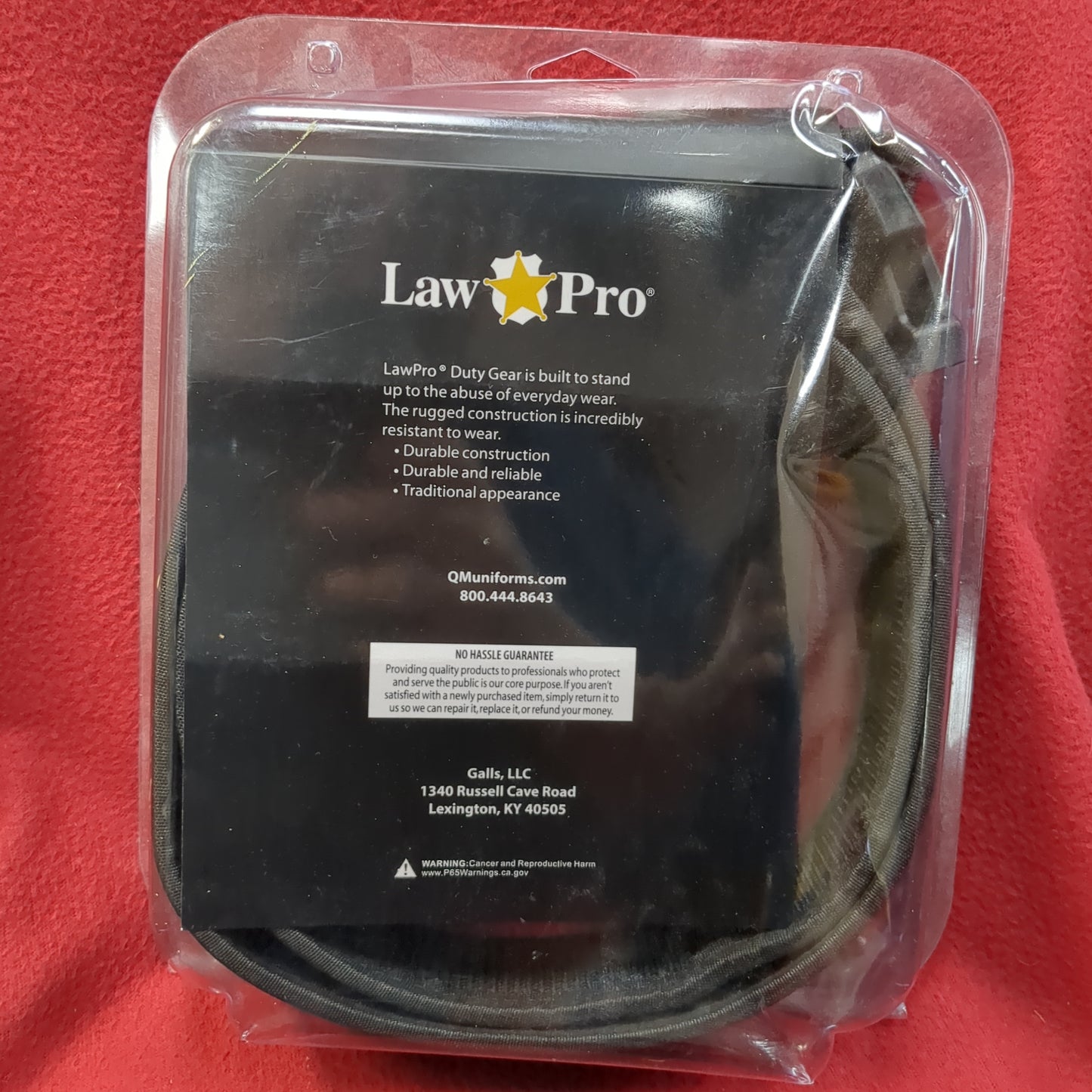 LawPro Tactical 2"  Nylon Black Duty Belt (gcg1-FEB168)