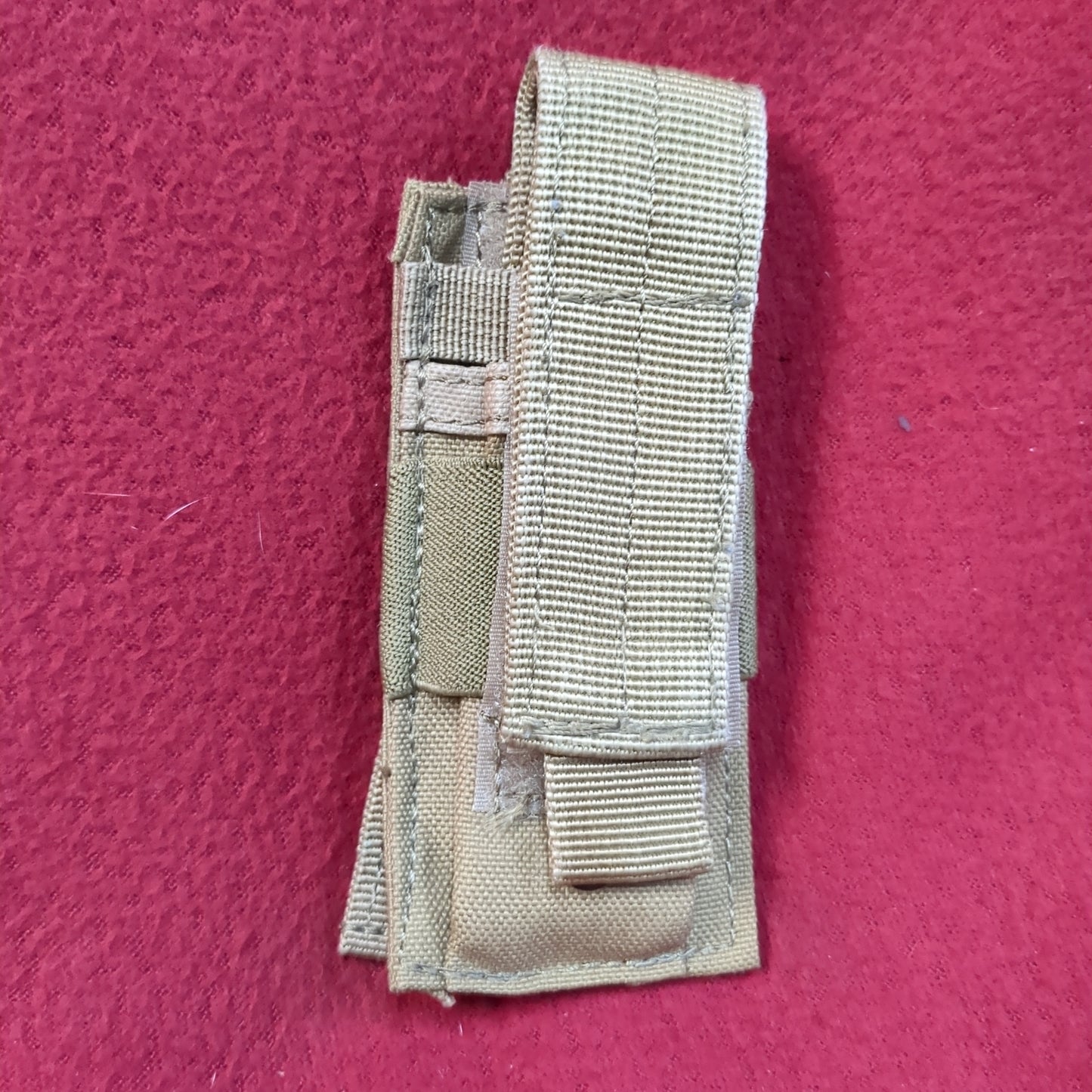 Condor Single Military Mag Pouch Coyote Tan Excellent Condition (34cr-FEB179)