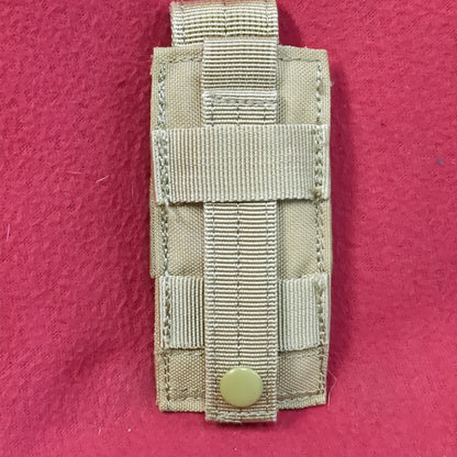 Condor Single Military Mag Pouch Coyote Tan Excellent Condition (34cr-FEB179)