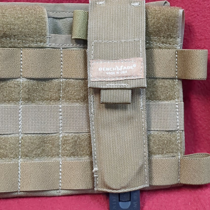 Zulu Visor Panel W/Benchmade Hook Coyote Tan Excellent Condition (34cr-FEB180)