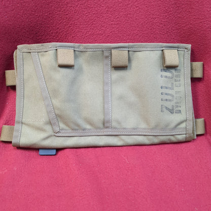 Zulu Visor Panel W/Benchmade Hook Coyote Tan Excellent Condition (34cr-FEB180)