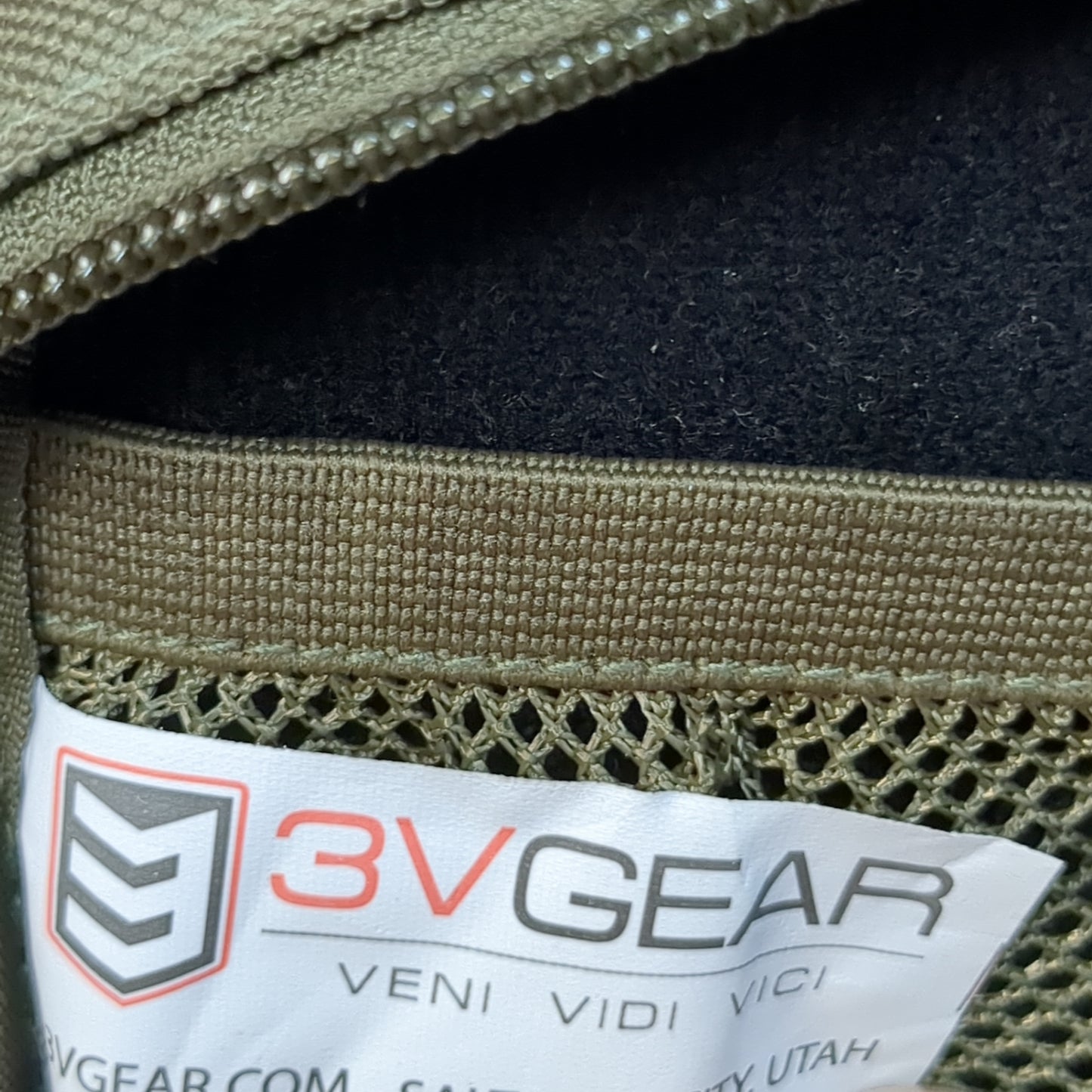 3V Gear OD Green Molle Tech Pouch  Used (32cr-FEB184)