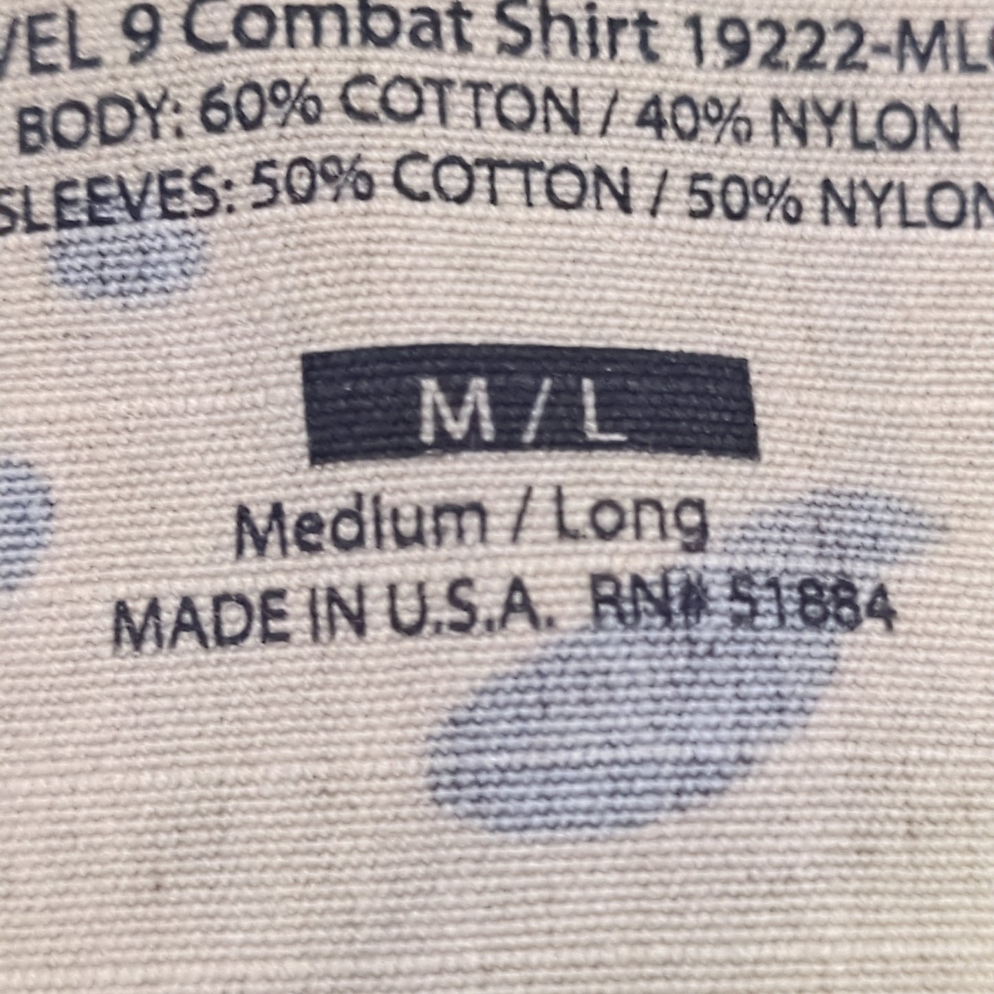 Patagonia Combat Shirt 19222-MLCM Top Shirt Medium/ Long OCP L9 Level 9 Excellent Condition (OCP1- fa19-ALP01)