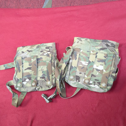 NOS Set of EAGLE INDUSTRIES Dual Use Side Plate Pouch Multicam OCP (36cr-MAY106)