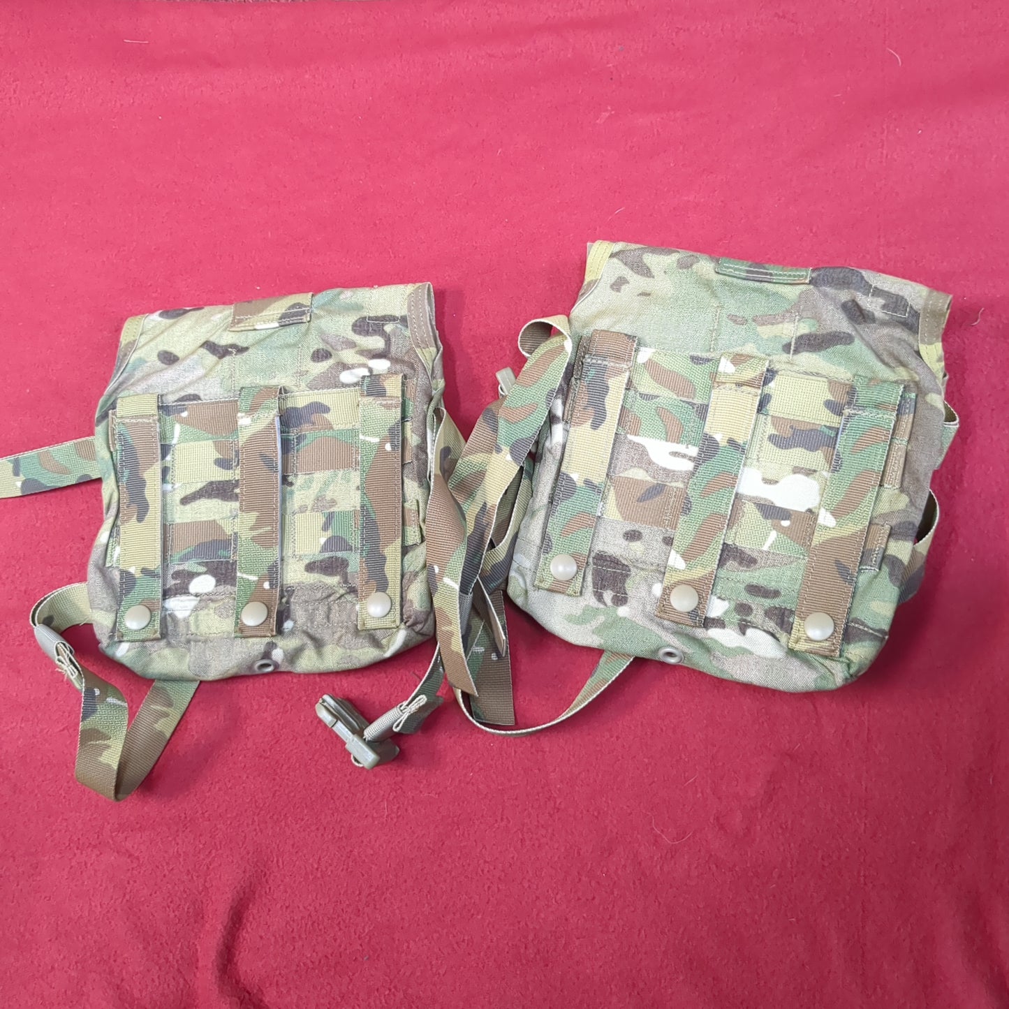 NOS Set of EAGLE INDUSTRIES Dual Use Side Plate Pouch Multicam OCP (36cr-MAY106)