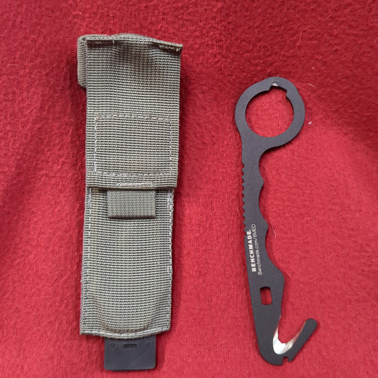 Benchmade Seatbelt Strap Cutter with Clips & Pouch (34cr-MAR46)