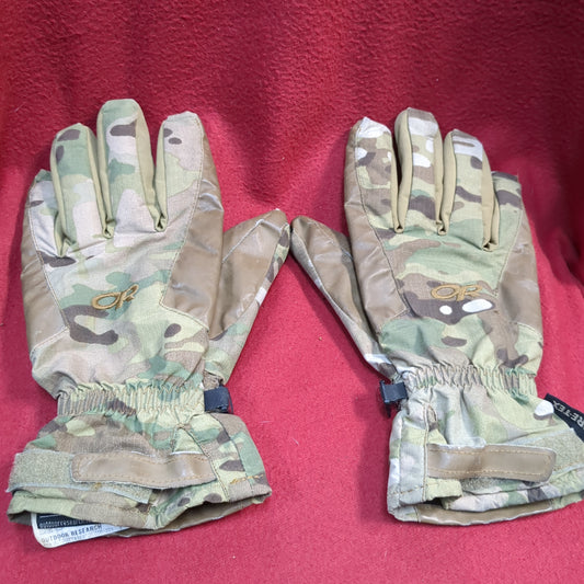 Outdoor Research Poseidon Gloves MultiCam Used (40cr- cb2-MAR63)