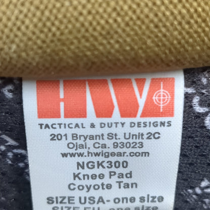 Set of HWI Coyote Tan Knee Pads Protective Tactical Assault (gcg2-MAR79)