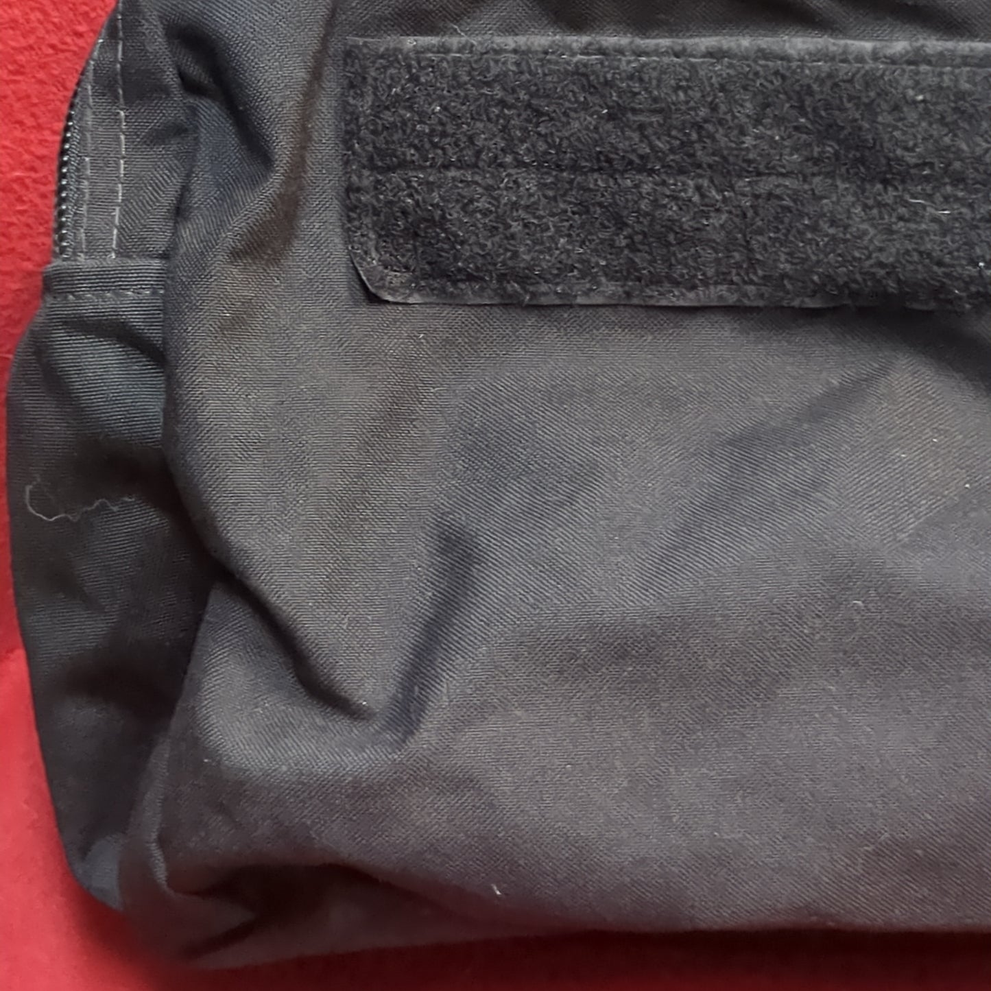 Utility Pouch/Admin Large Black Used *34cr-MAR80*